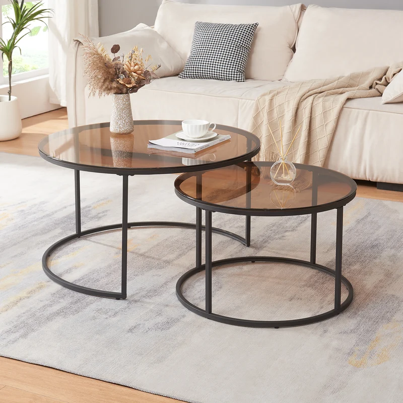 Couchtisch Set Kokkola [en.casa]