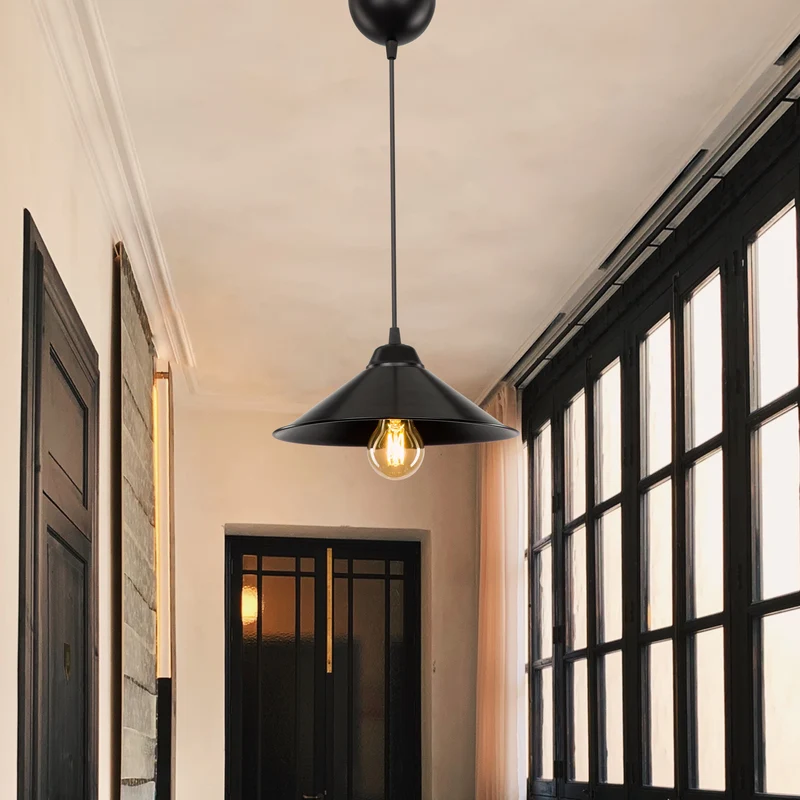 Hängeleuchte Hereford E27 in versch. Farben [lux.pro]