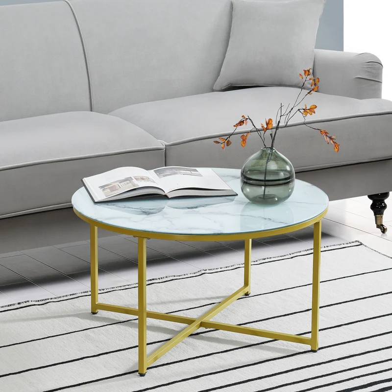Couchtisch Uppvidinge 45x80cm in versch. Farben [en.casa]