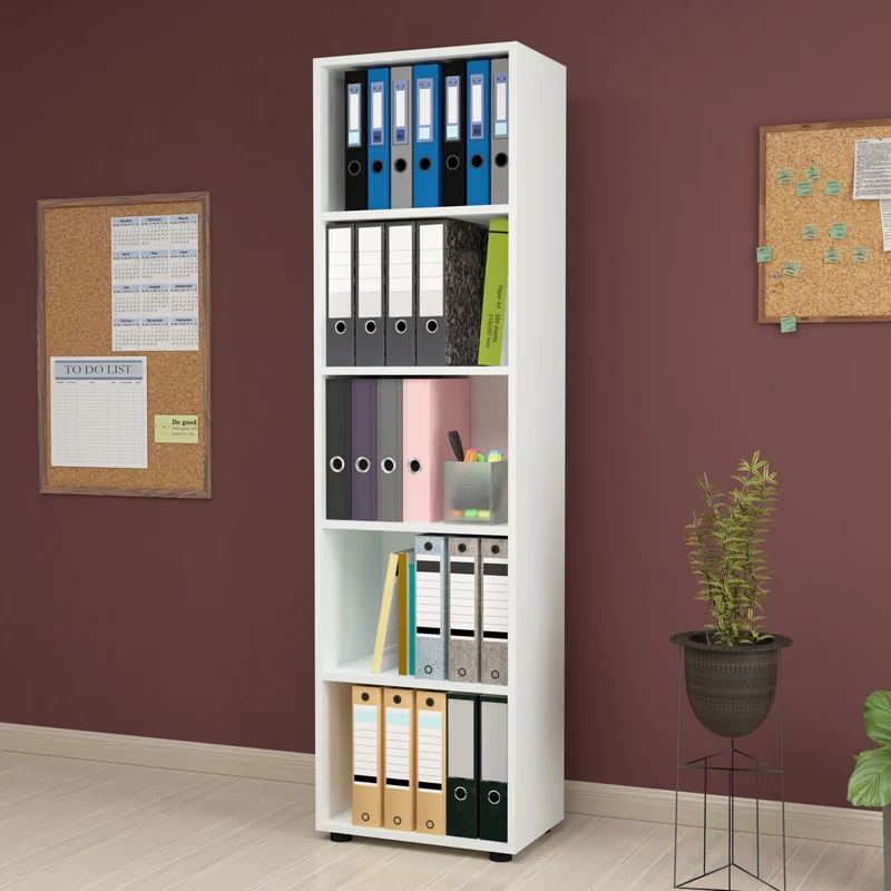 Bücherregal Vara in versch. Größen und Farben [en.casa]