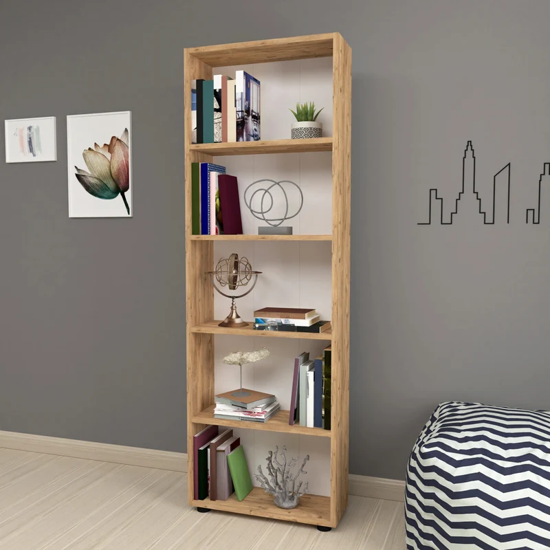 Bücherregal Vara in versch. Größen und Farben [en.casa]