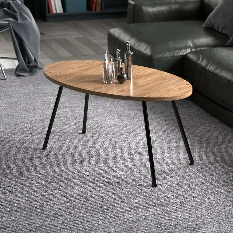 Couchtisch Skærbæk 43 x 90 x 50 cm in versch. Farben [en.casa]