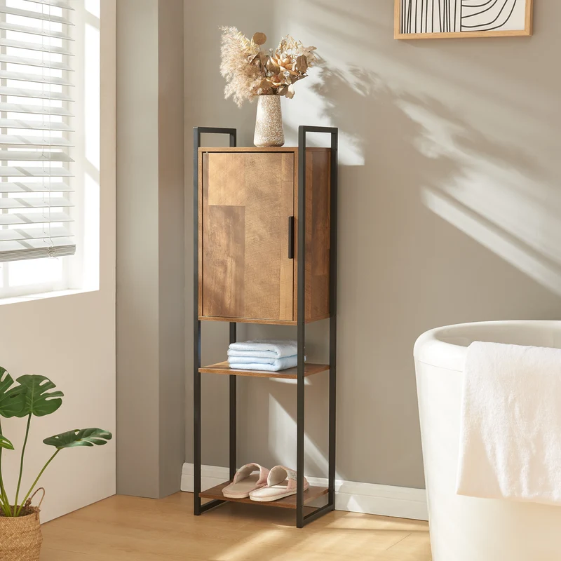 Badezimmerschrank Namsskogan [en.casa]