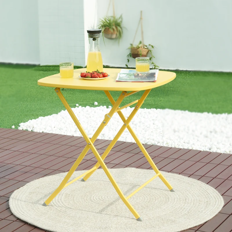 Klapptisch Sande Stahl [en.casa]