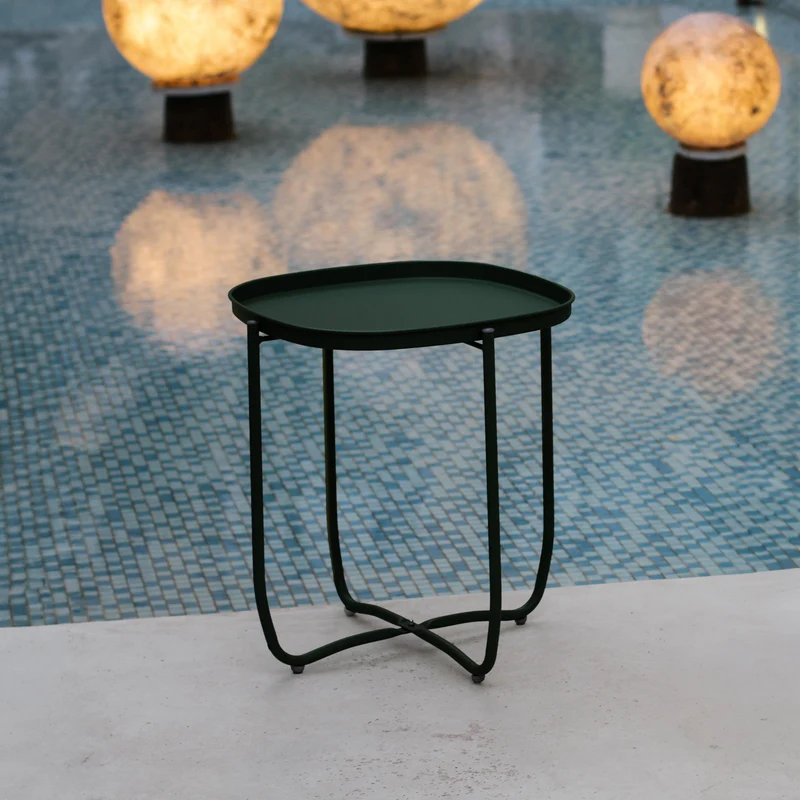 Tabletttisch Sandefjord Stahl [en.casa]