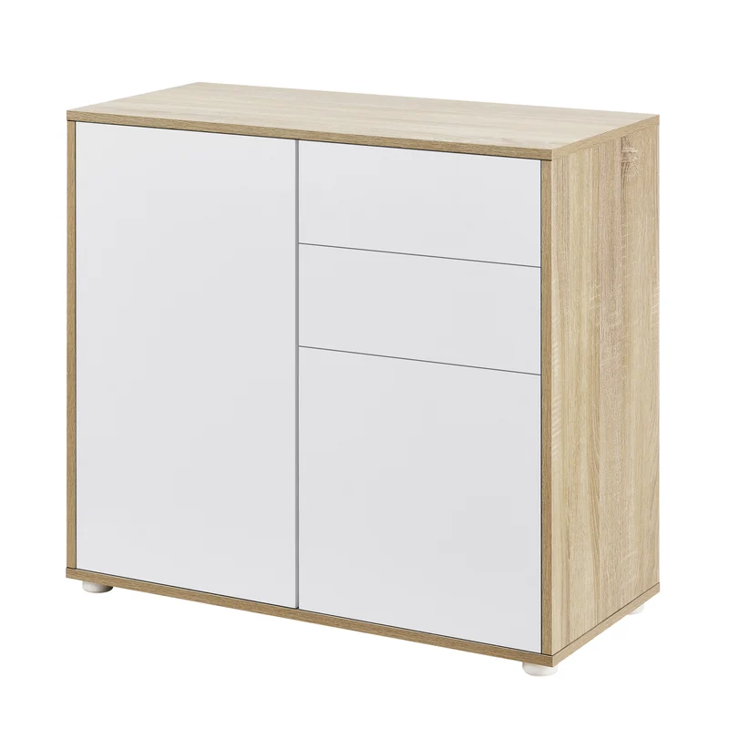 Sideboard Paarl mit 2 Türen [en.casa]