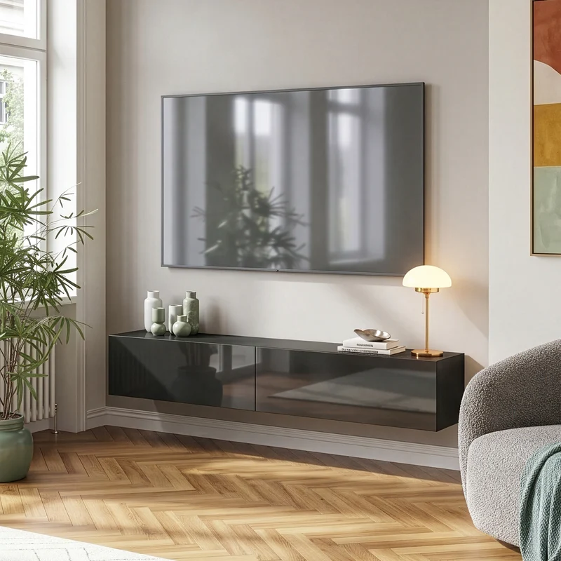Hängeboard Evaton [en.casa]