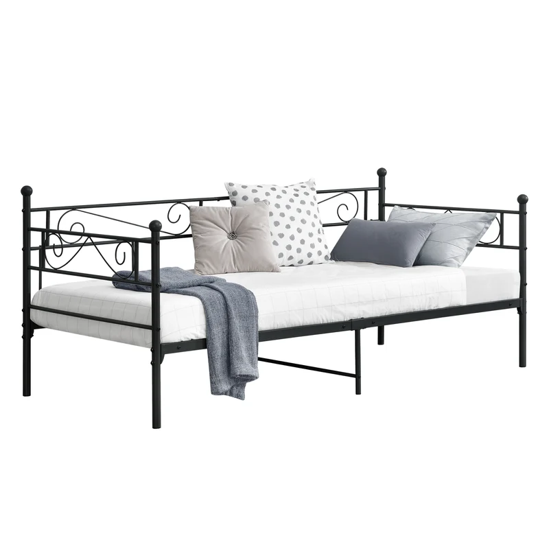 Metallbett Kerava 90x200 cm in versch. Farben en.casa