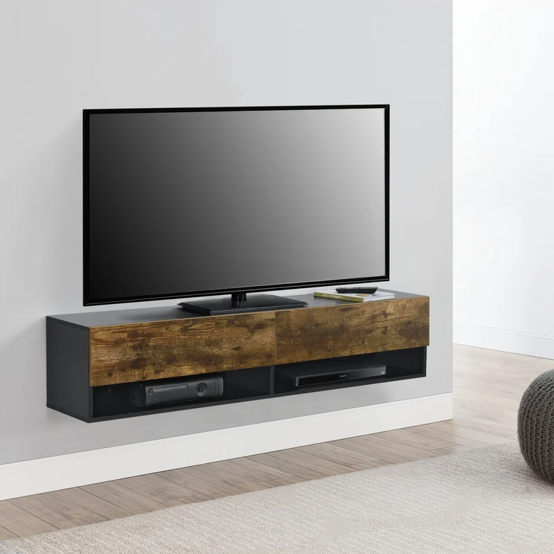 TV-Lowboard hängend Halmstad [en.casa]