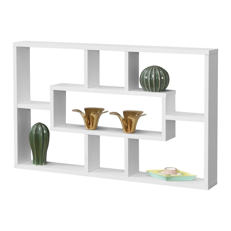 Wandregal Qinngua 77x10x48 cm versch. Farben en.casa