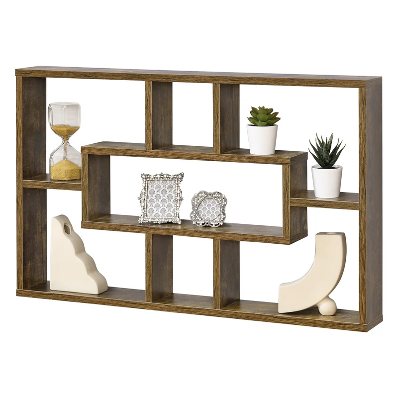 Wandregal Qinngua 77x10x48 cm versch. Farben en.casa