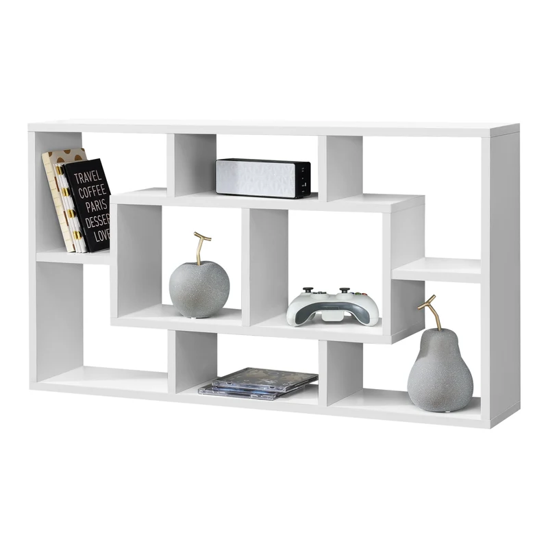 Wandregal Saputit 85x16x48 cm versch. Farben en.casa