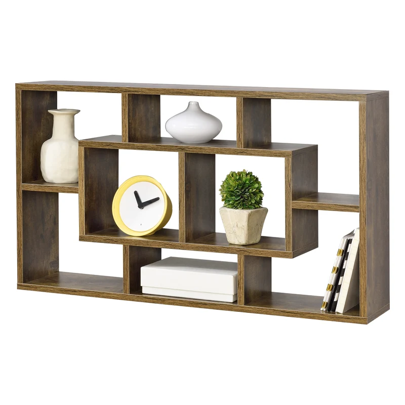 Wandregal Saputit 85x16x48 cm versch. Farben en.casa