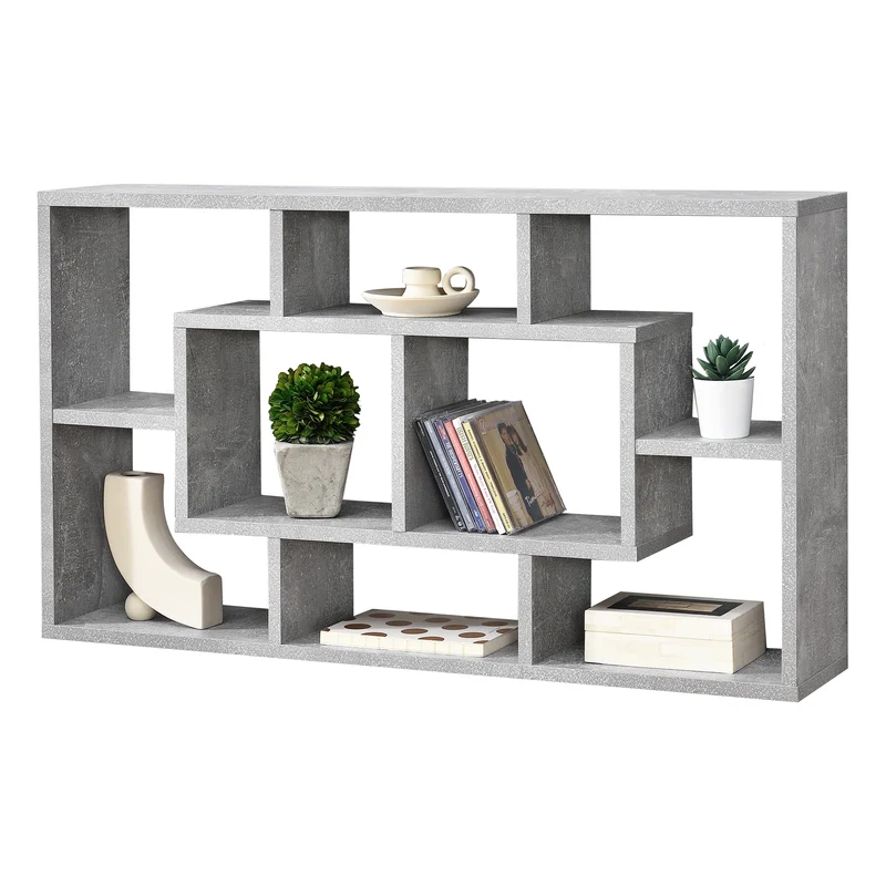 Wandregal Saputit 85x16x48 cm versch. Farben en.casa