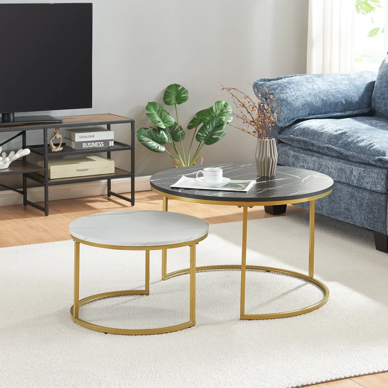 Couchtisch-Set Christchurch [en.casa]