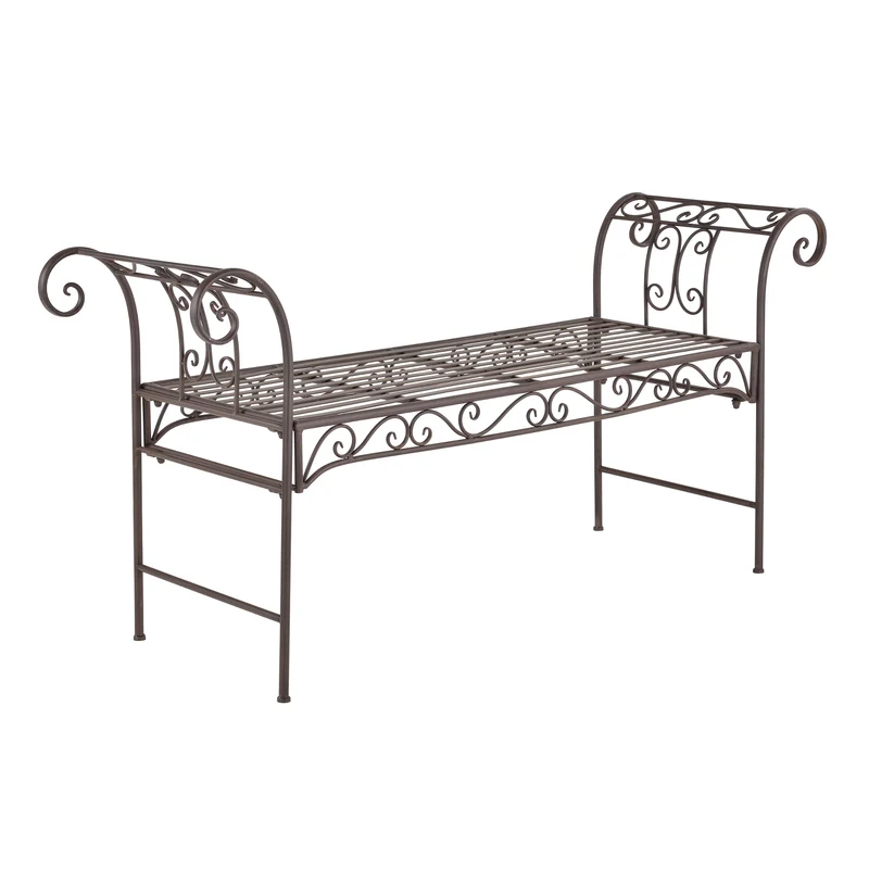 Gartenbank Cossila 70x147x46 cm versch. Farben en.casa
