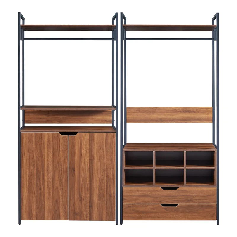 Garderobenständer Set Larem [en.casa]