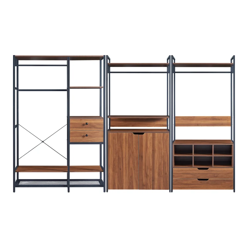 Garderobenständer Set Larem [en.casa]