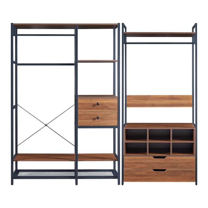 Garderobenständer Set Larem [en.casa]