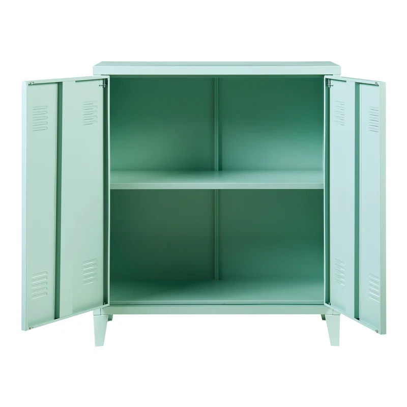Metallschrank Oripää - 90x80x33cm - Pastellgrün
