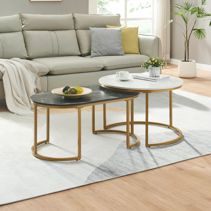 Satztisch Oppeerg 2er Set [en.casa]