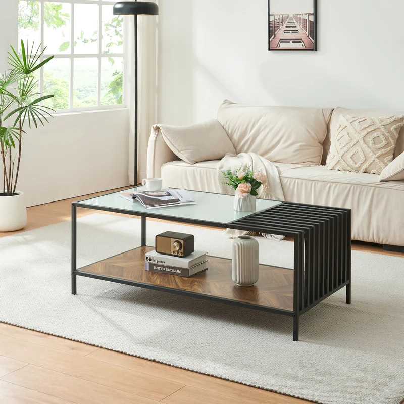 Couchtisch Pärghos 120x60x45 cm [en.casa]