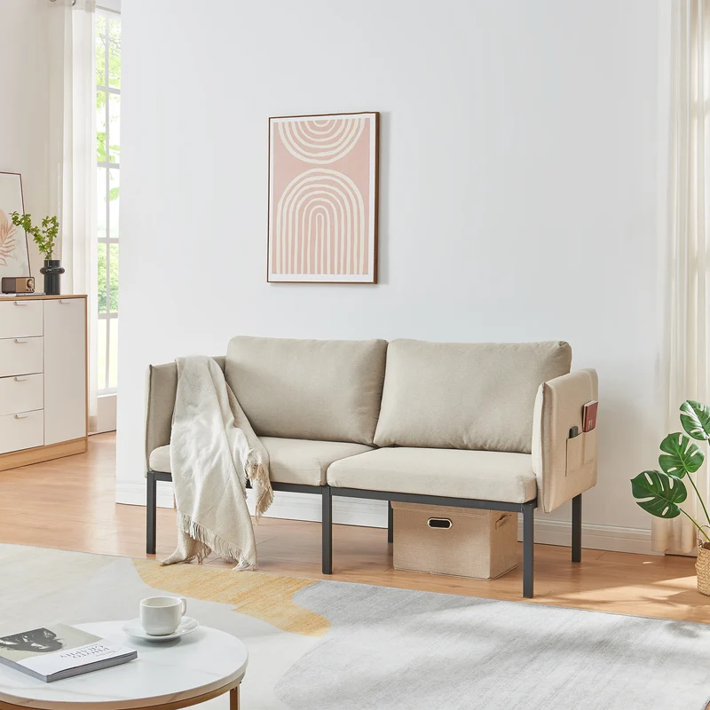 2-Sitzer-Sofa Kamar [en.casa]