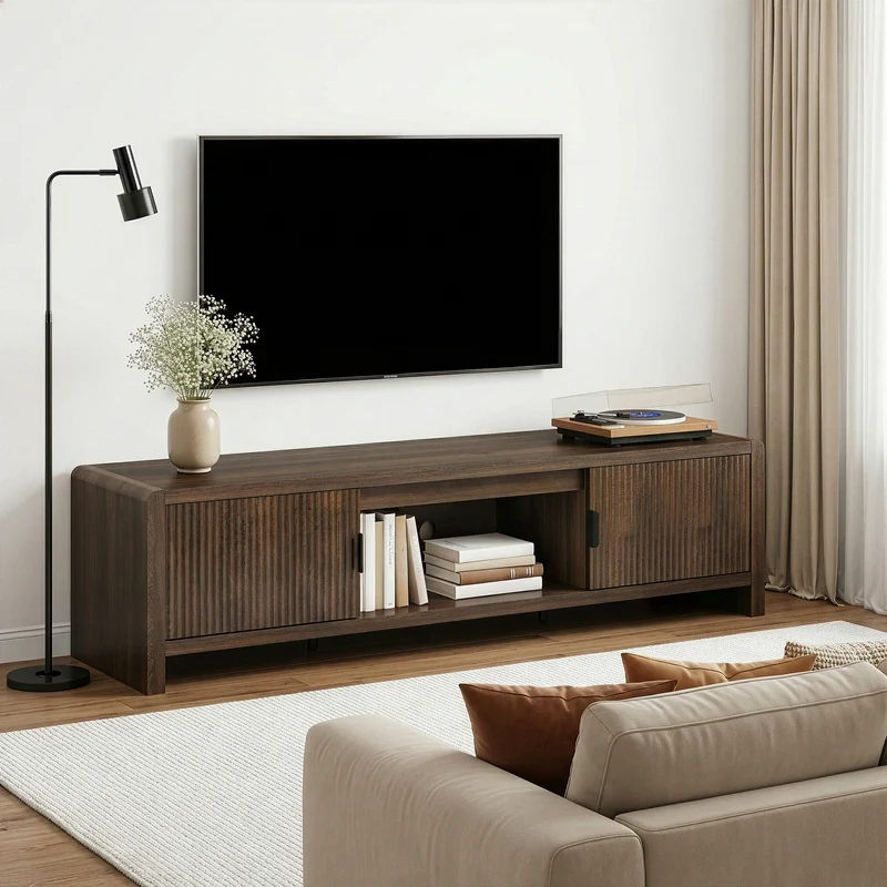 Fernsehschrank Lukkodso 150x40x40 cm [en.casa]