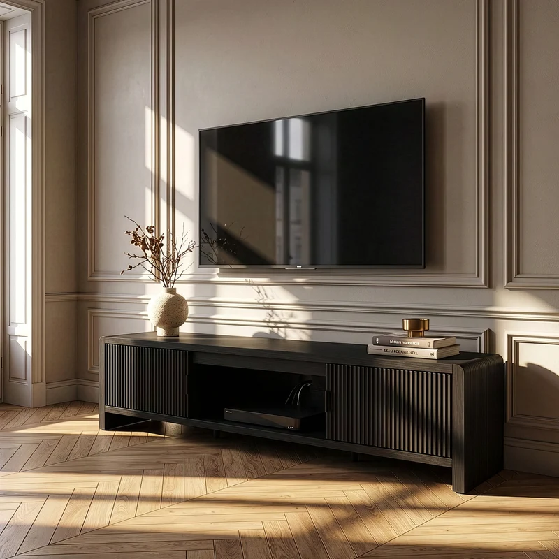 Fernsehschrank Lukkodso 150x40x40 cm [en.casa]