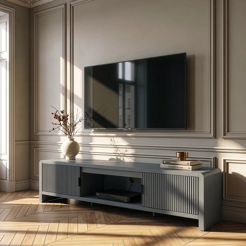 Fernsehschrank Lukkodso 150x40x40 cm [en.casa]