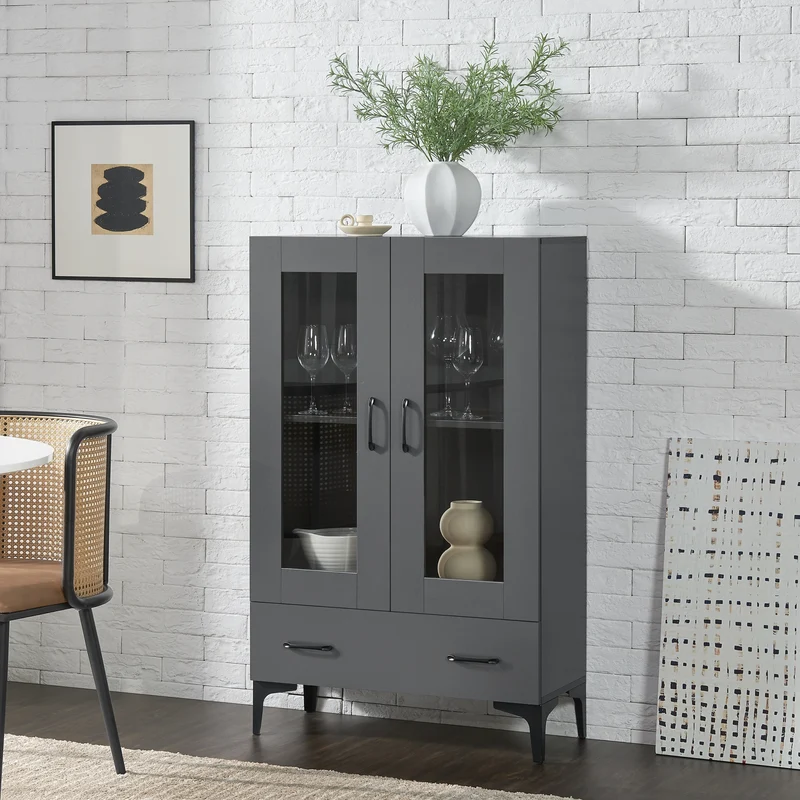 Vitrinenschrank Søndersø [en.casa]