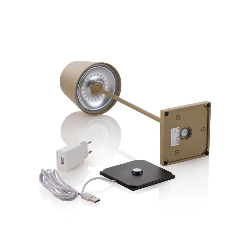 Lampada da tavolo ricaricabile KIMA