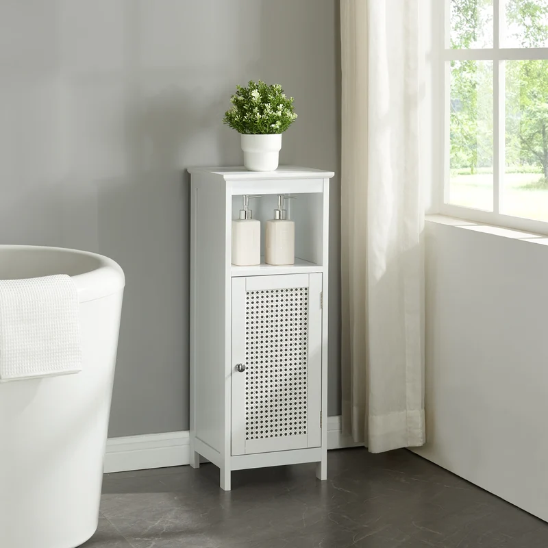 Badschrank Karlsøy Weiß in mehreren Größen [en.casa]