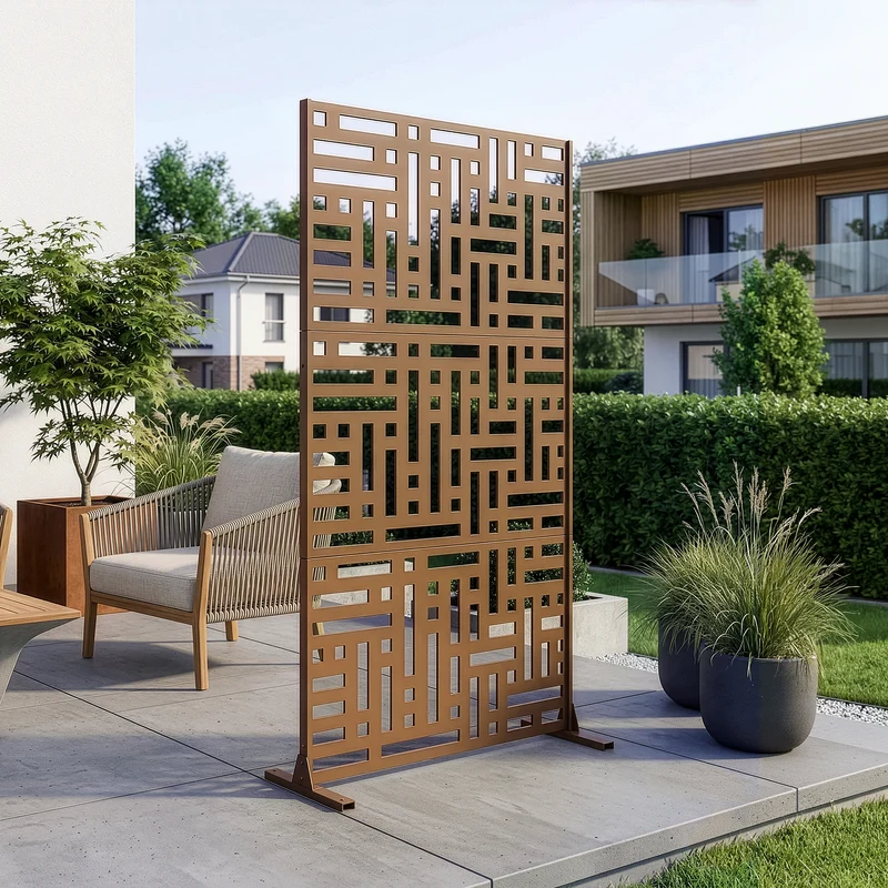 Trennwand Bernalda Stahl [casa.pro]