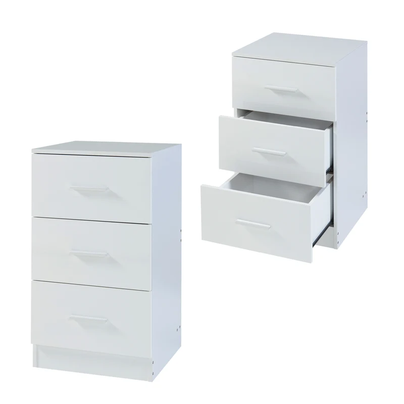 Nachttisch Aurdal 66x37x34,5 cm [en.casa]